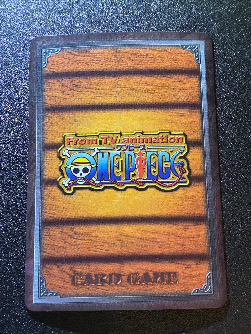 絶版　希少　旧　ワンピースカード　ルフィ　ゾロ　サンジ　4枚セット