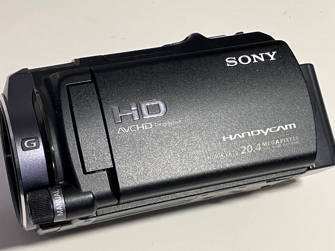 SONY ビデオカメラ HDR-CX630V 合皮剥がれ