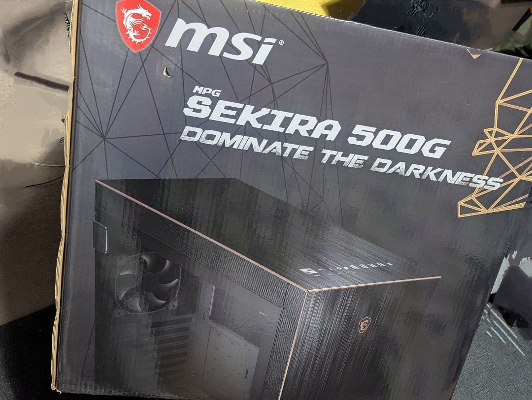 MSI MPG SEKIRA 500G ATXケース