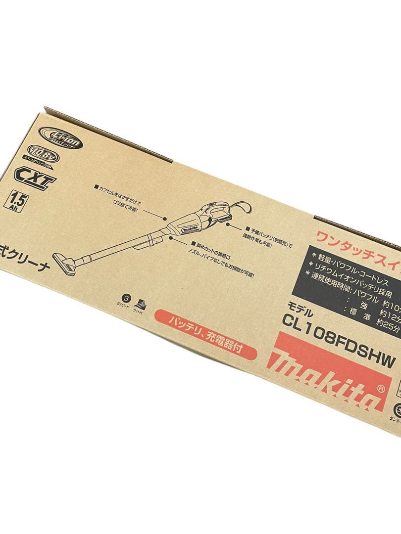⭕️ makita マキタ 充電式クリーナー CL108FDSHW