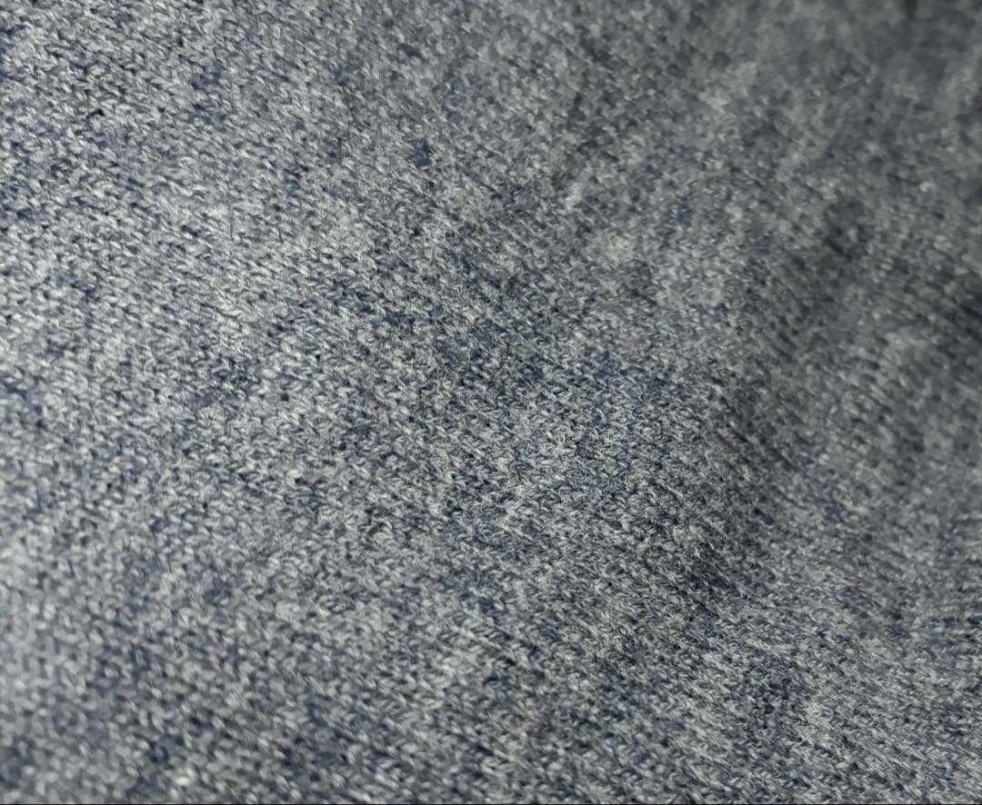 美品　ビアズリー　ビッグショートクルーネックニット　オーバーサイズ　ブルー系