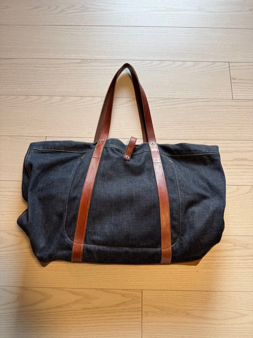DOUBLE RL デニムトートバッグ