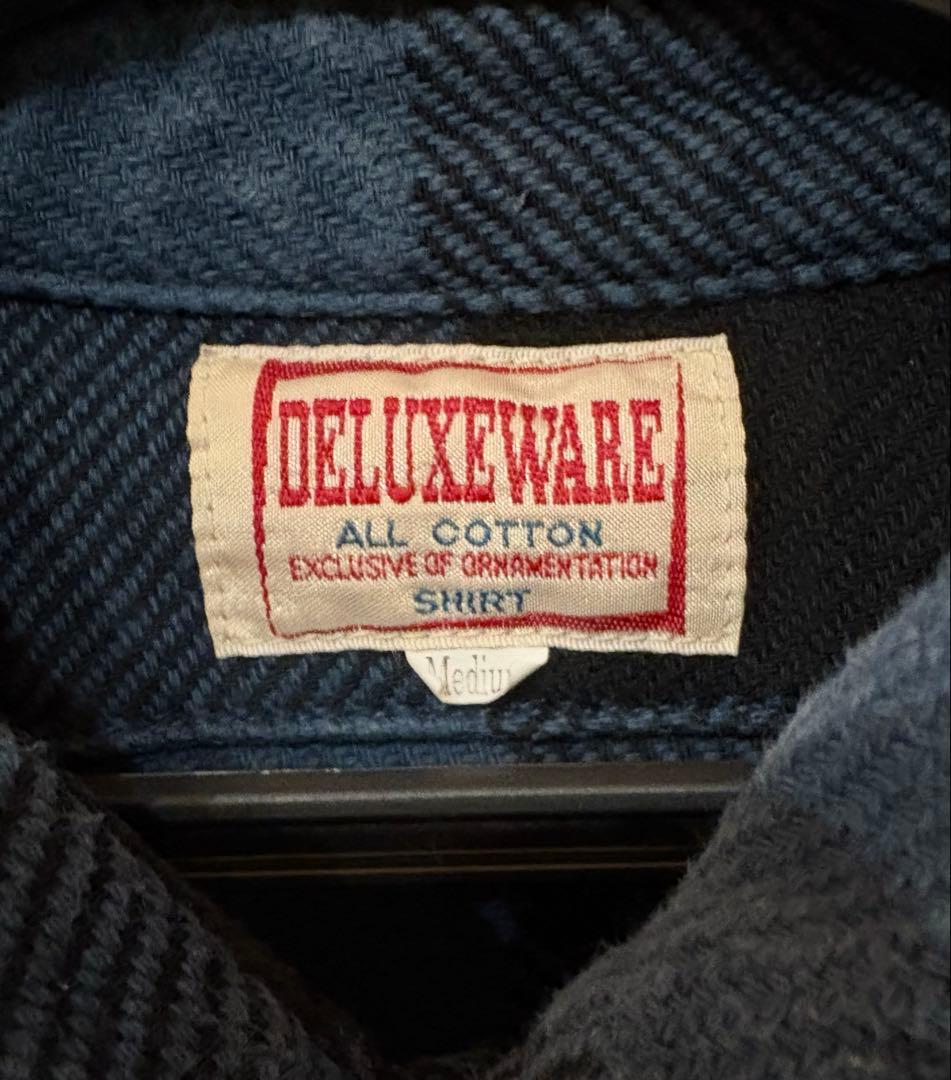 DELUXEWARE デラックスウエア ネルシャツ DH-00 Midium