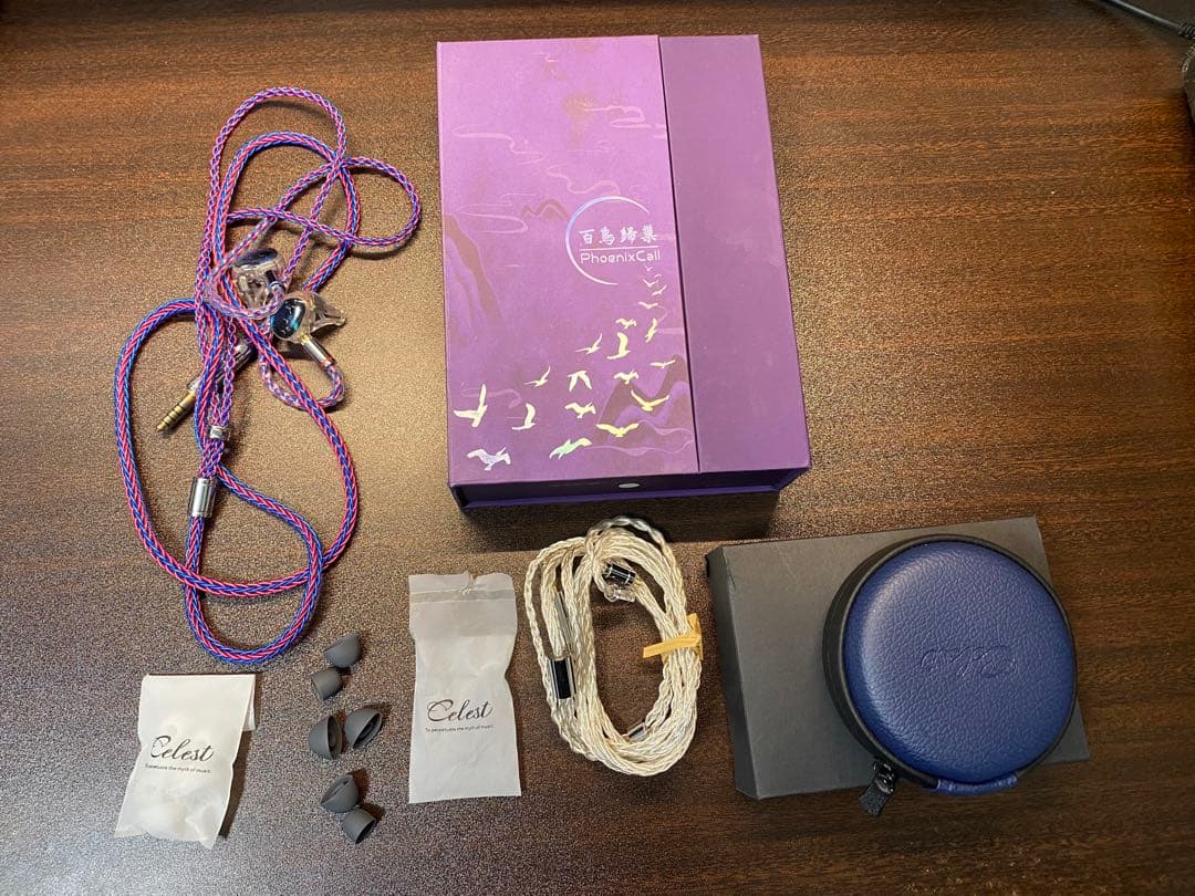 イヤホン Celest Phoenixcall 3.5mm + NICEHCK 4.4mm