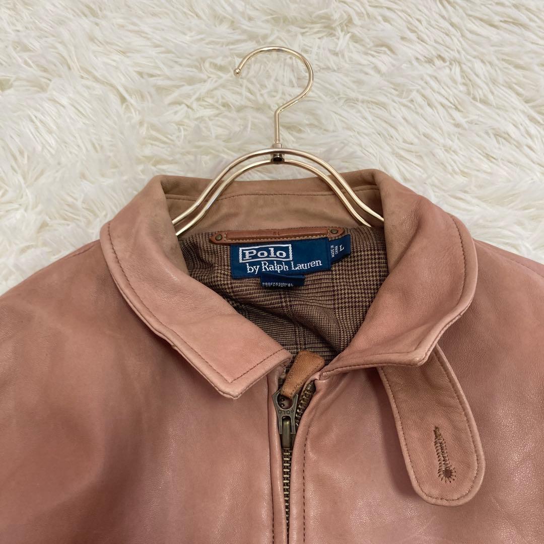 Polo by Ralph Lauren レザージャケット ブラウン系 L 短丈