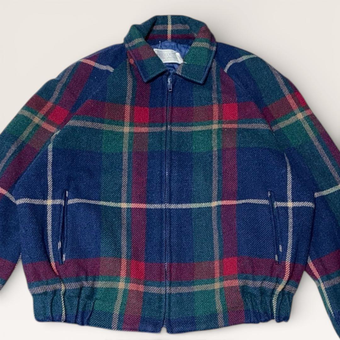 70s-80s PENDLETON ウールドリズラージャケットUSA製 白タグ