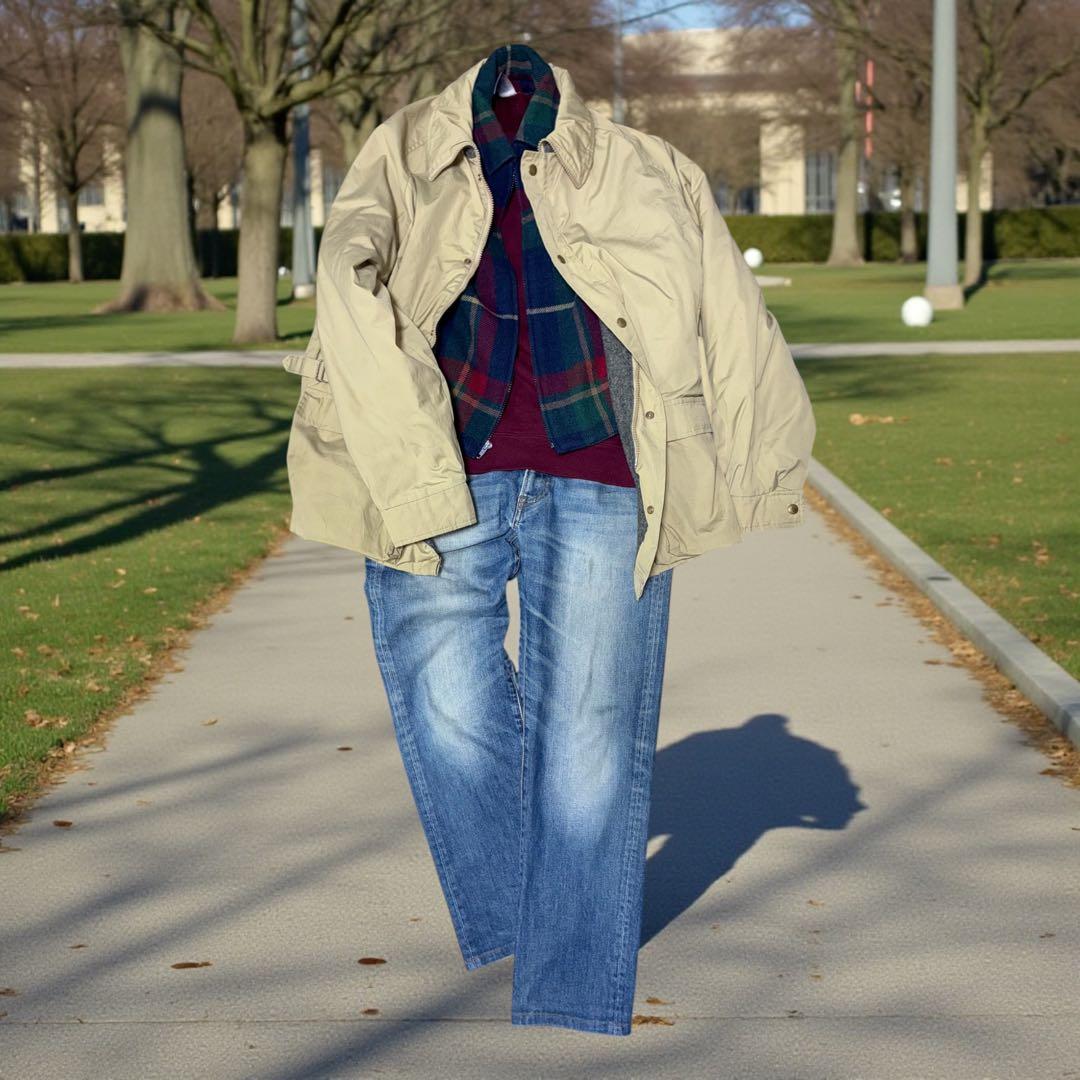 70s-80s PENDLETON ウールドリズラージャケットUSA製 白タグ