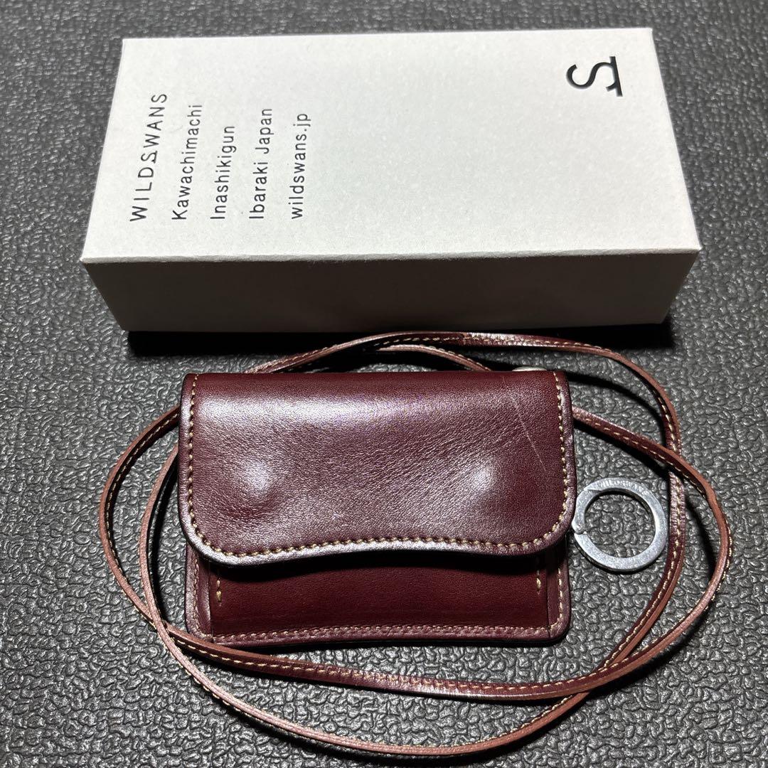 WILDSWANS TONUGE EYELET バーガンディ