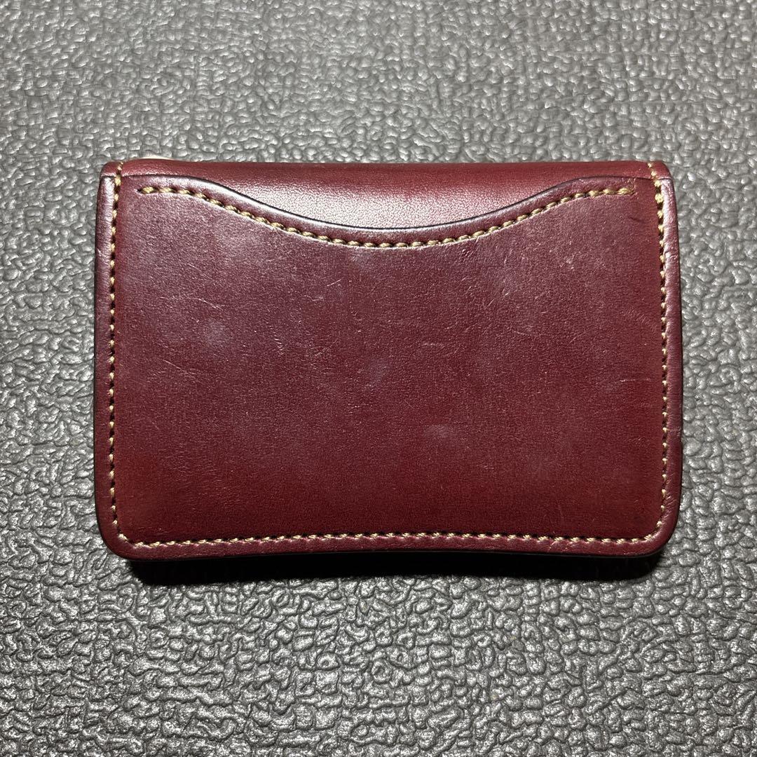 WILDSWANS TONUGE EYELET バーガンディ