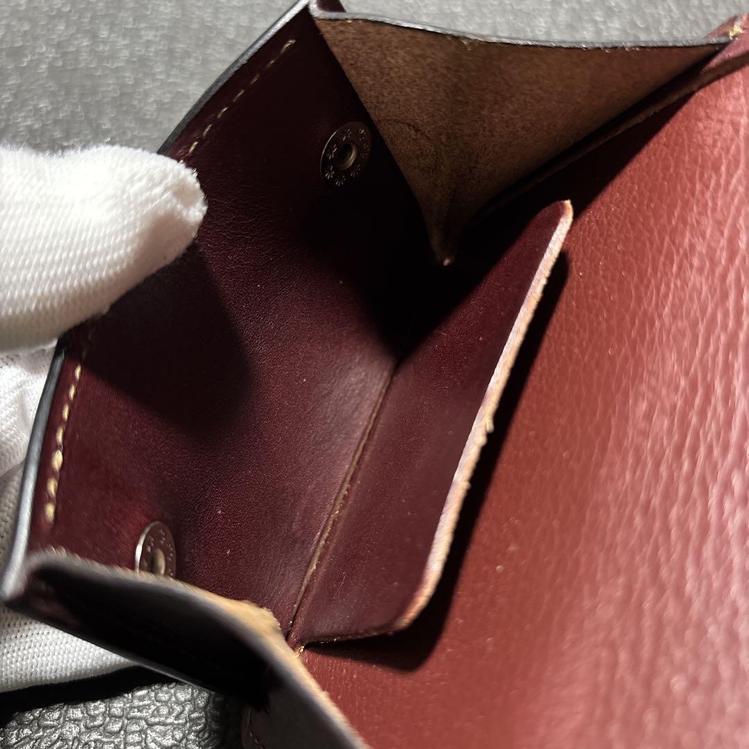 WILDSWANS TONUGE EYELET バーガンディ