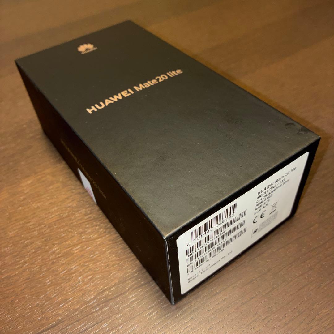 【美品】Huawei MATE 20 Lite サファイアブルー