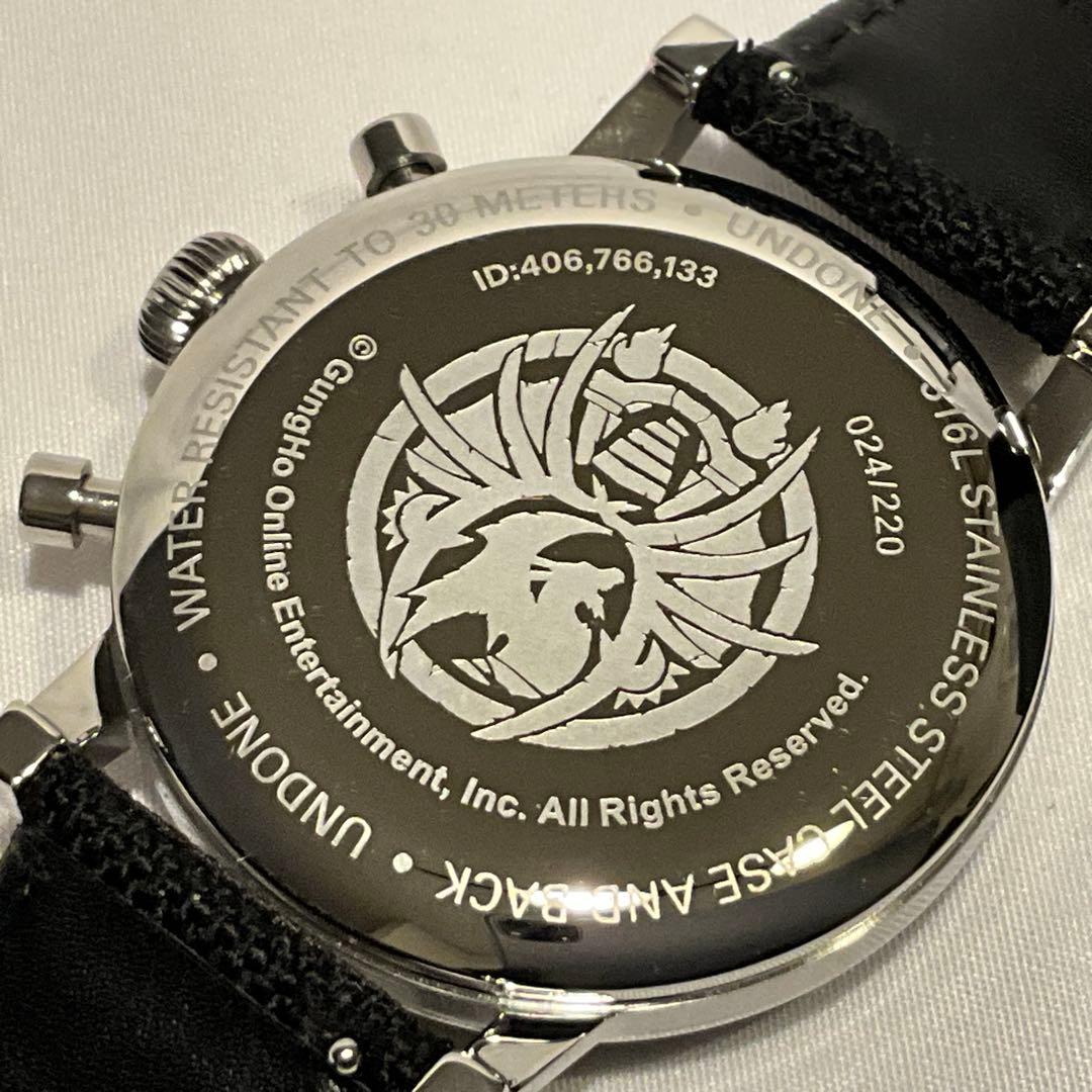 UNDONE アンダーン パズドラコラボウォッチ 220本限定 稼働美品