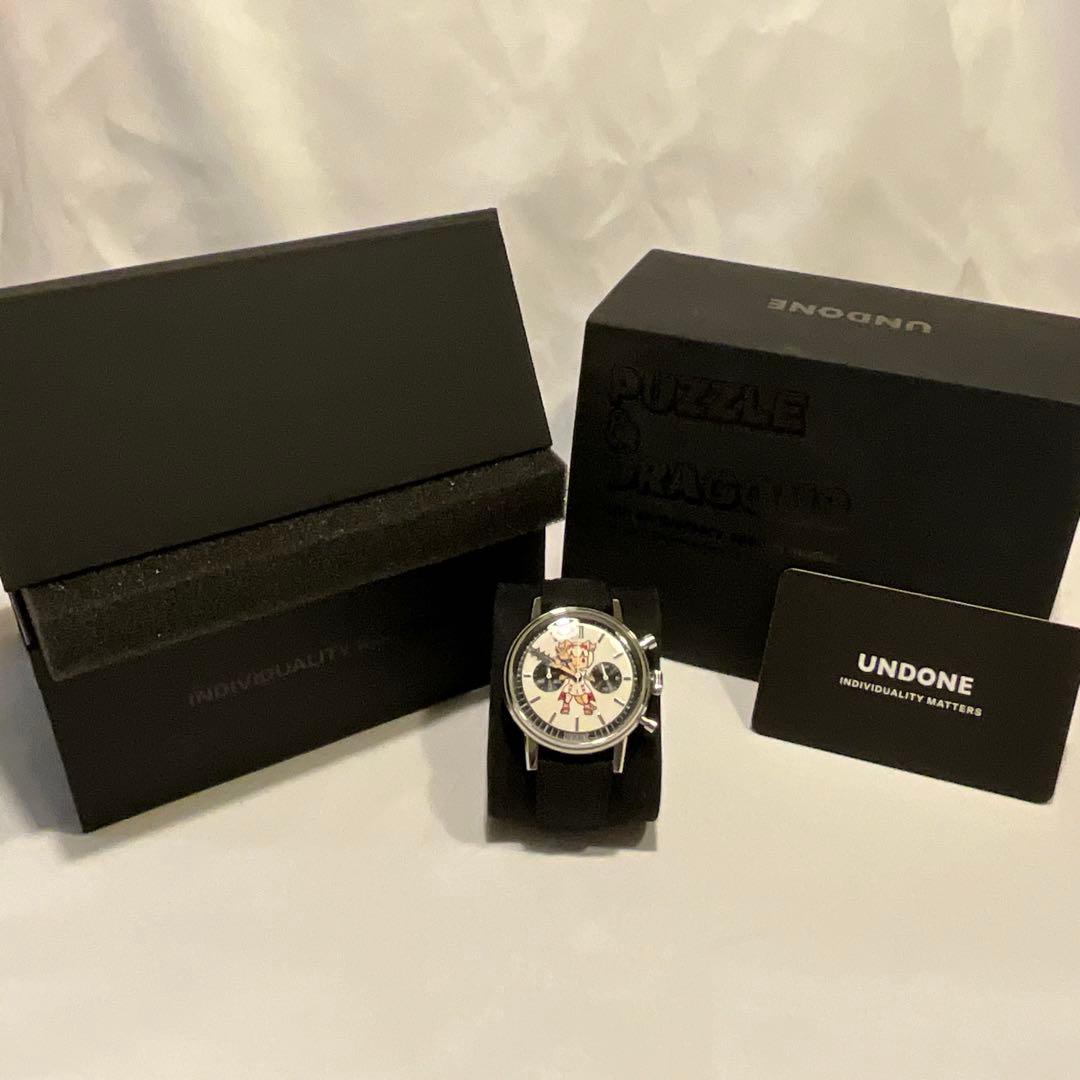 UNDONE アンダーン パズドラコラボウォッチ 220本限定 稼働美品
