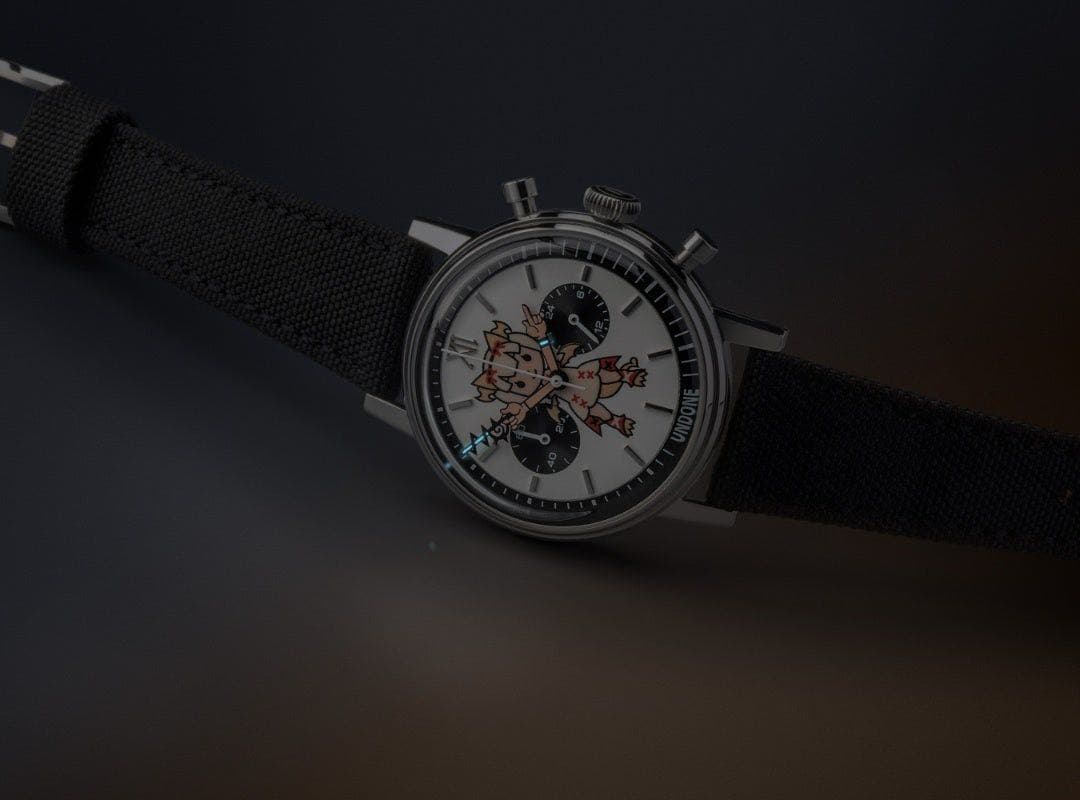 UNDONE アンダーン パズドラコラボウォッチ 220本限定 稼働美品