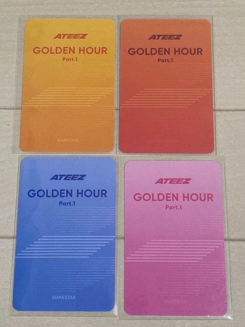 ATEEZ ウヨン makestar ラキドロ 喜怒哀楽 トレカ コンプ