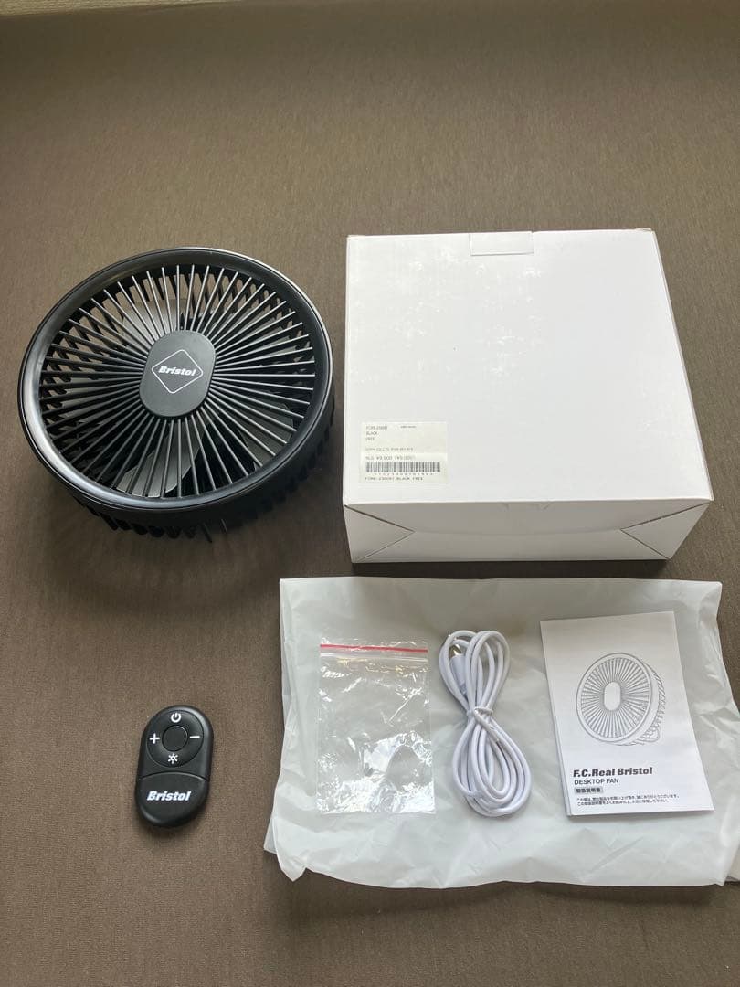 【希少】F.C.R.B. desktop fan デスクトップファン 付属品完備