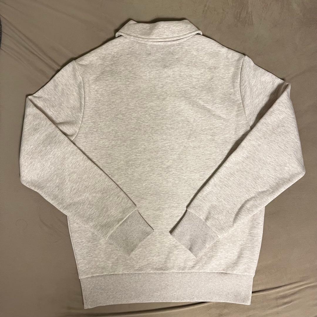 ★超美品★ FRED PERRY ハーフジップ スウェット　ロゴ刺繍　Mサイズ