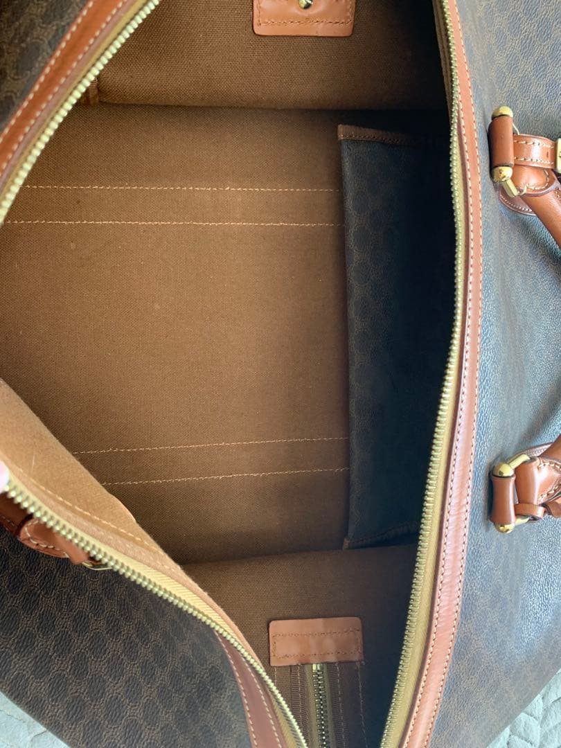 セリーヌ　2way ボストンバッグ　マカダム　トリオンフ