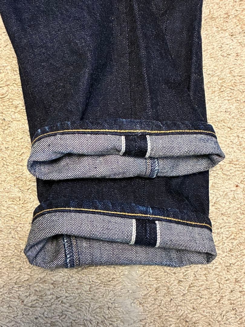 【美品】YAECA ワイドテーパードデニム 10-14W
