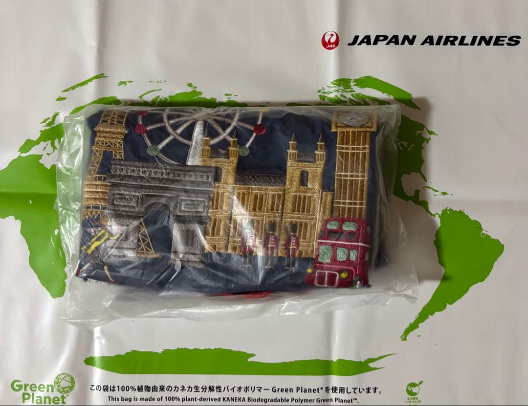 【新品未開封】ボールアンドチェーン　JALトートバッグ ネイビー