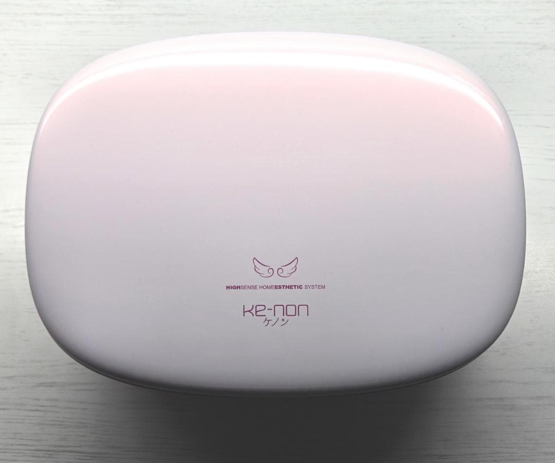 【未使用/付属品完備】脱毛器 ケノン 8.0 眉毛脱毛器付 パールホワイト