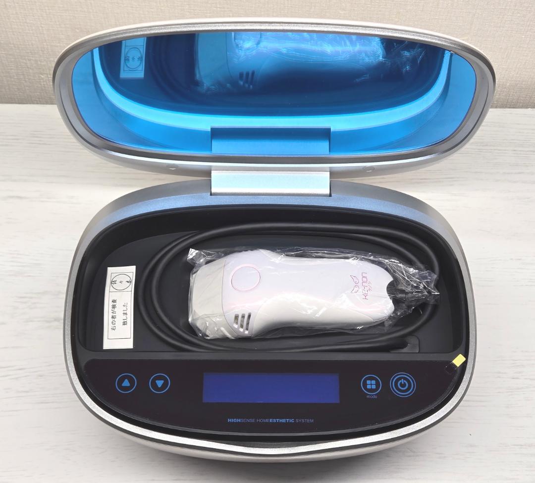 【未使用/付属品完備】脱毛器 ケノン 8.0 眉毛脱毛器付 パールホワイト