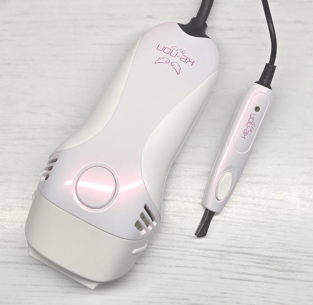 【未使用/付属品完備】脱毛器 ケノン 8.0 眉毛脱毛器付 パールホワイト
