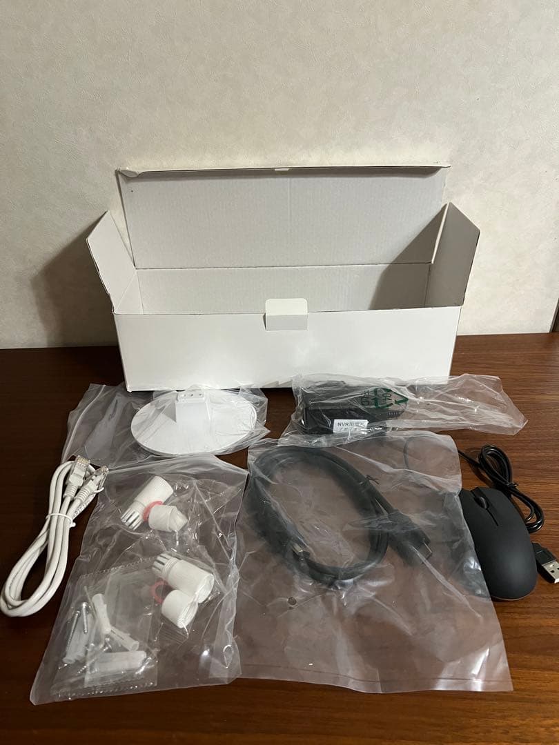 [JENNOV] 防犯カメラ ワイヤレス 2台セット モニター付き　未使用品