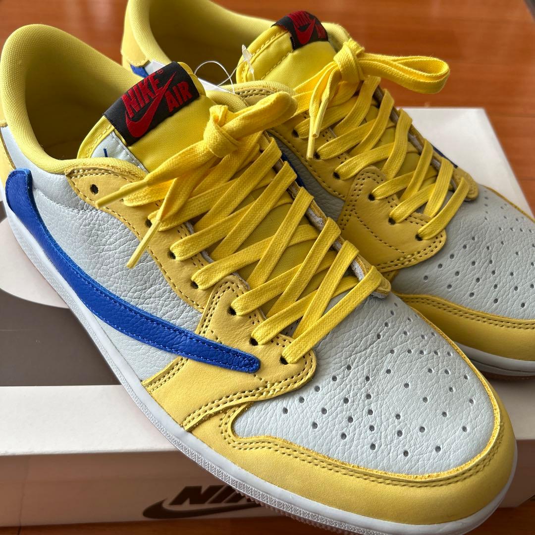 travis scott 28cm カナリー