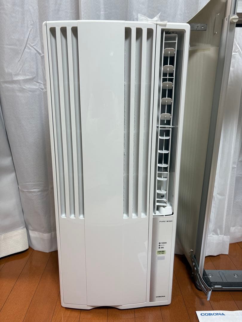 CORONA 2025年　窓用エアコン 本体+リモコン