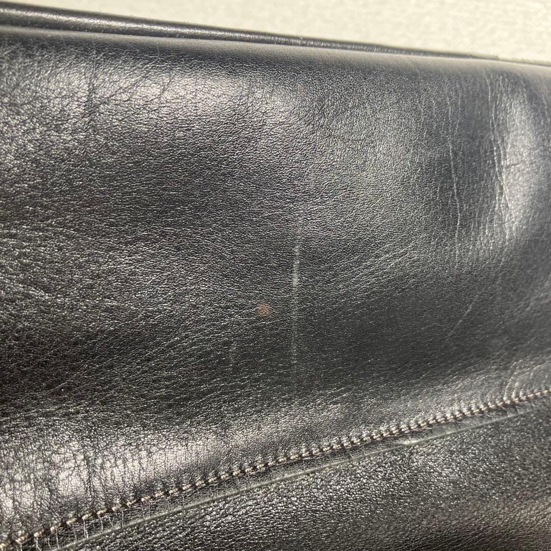 LANVIN en Blue　トートバッグ　革　A4　肩掛け　黒