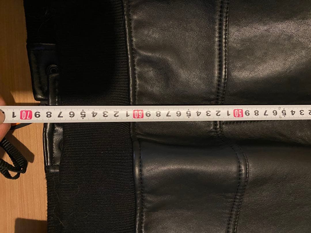 【湯煙！】DIESEL ブラックレザージャケット