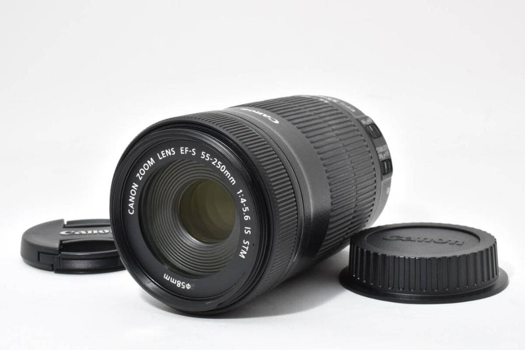 【実用美品】Canon EF-S 55-250mm F4-5.6 IS STM