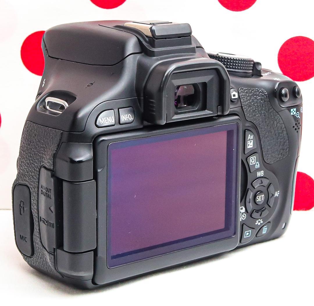 超望遠ダブルレンズ❤Canon kiss x5❤スマホ転送❤画面回転で自撮り可