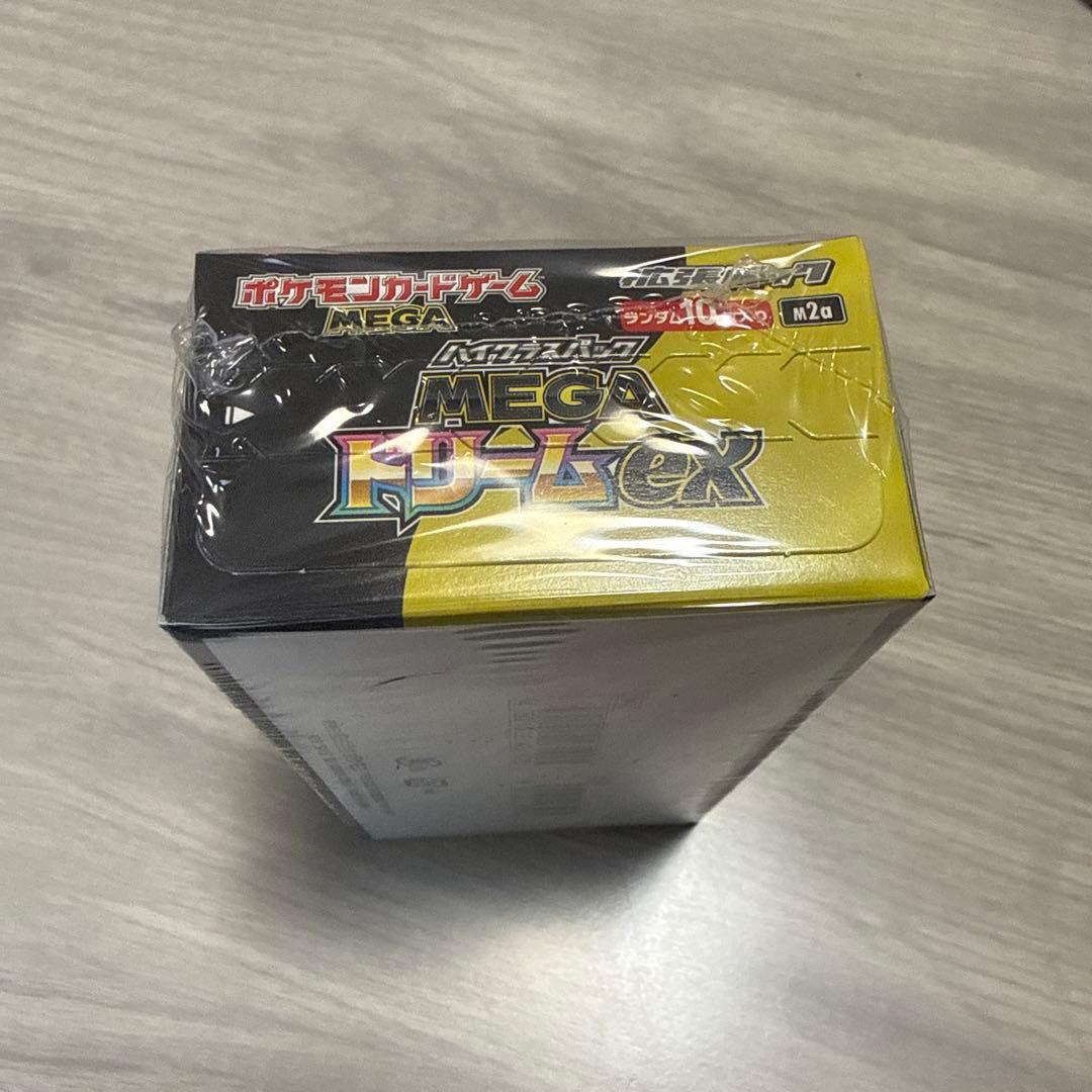 シュリンク付き ポケモンカードゲーム MEGA ドリームex 1BOX