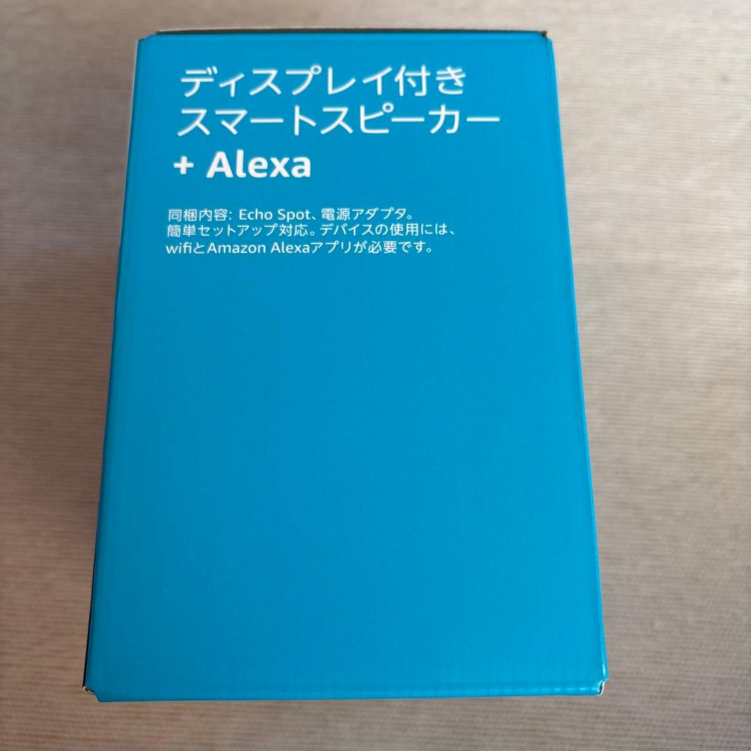 【新品未開封】Echo Spot 2024 ホワイト