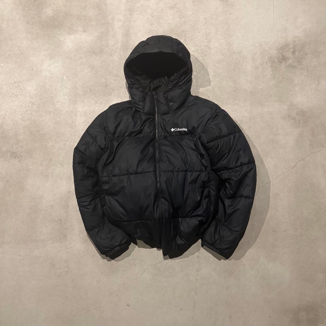【大人気❗️】極暖！columbia 　ダウン　ブラック XL