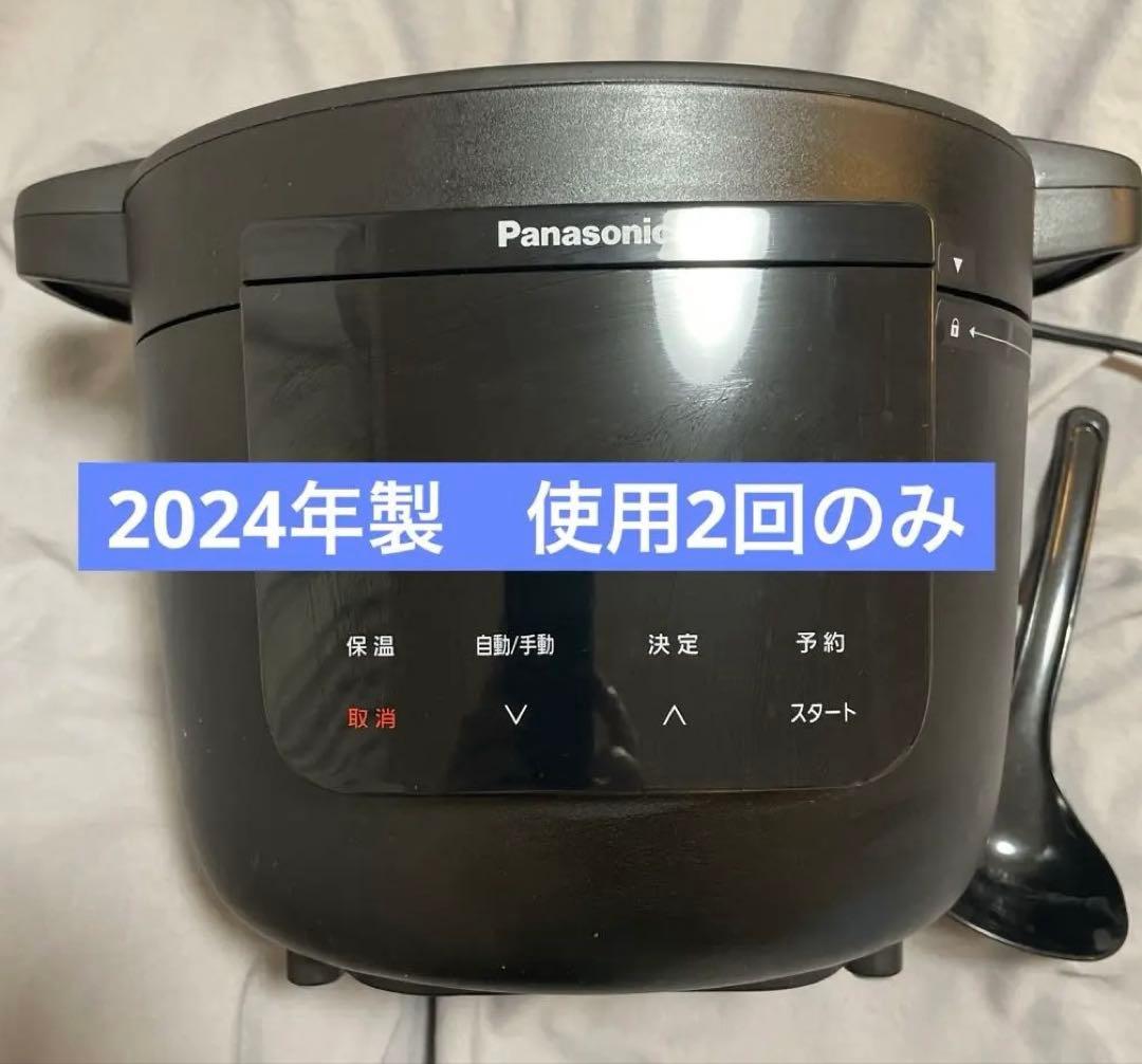 【2024年製】Panasonic NF-PC400-K電気圧力鍋