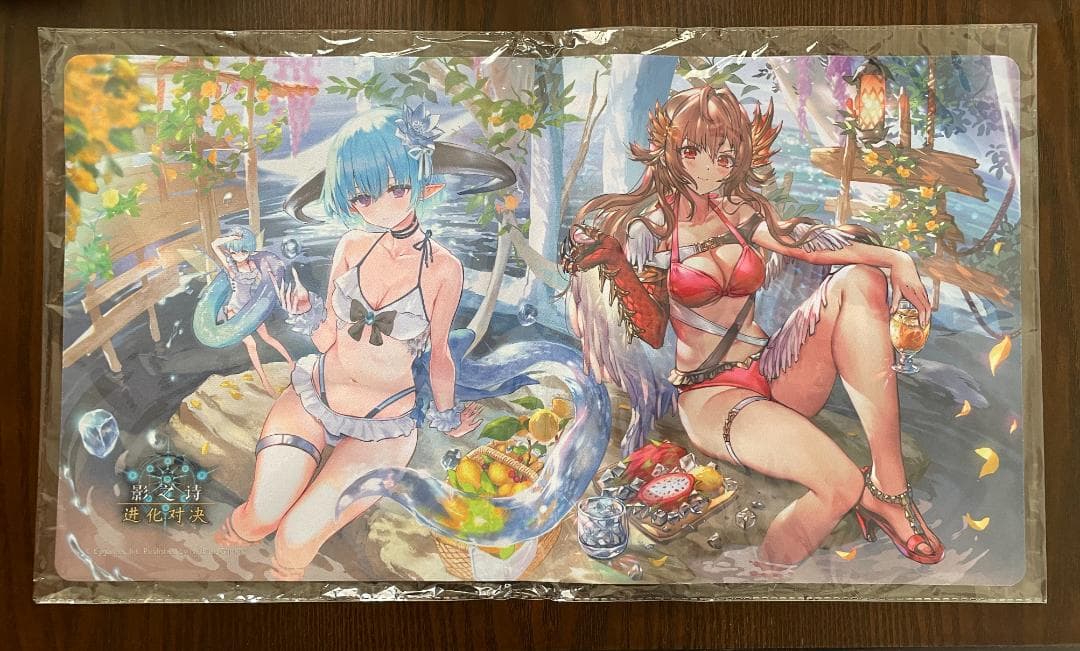 中国 公式品 シーサイド・メモリーズ フィルレイン&ガルミーユ プレイマット