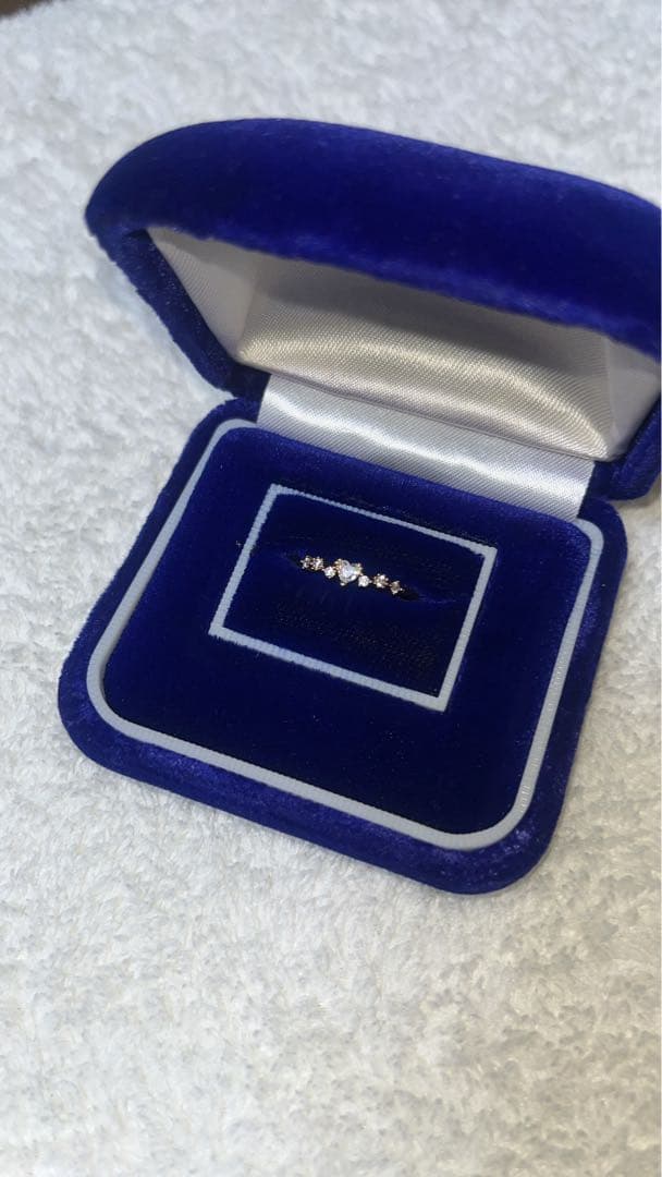 ハートダイヤモンドリング