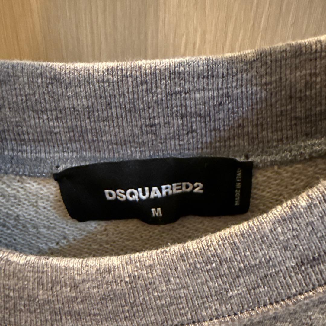 【メッシ着用】DSQUARED2 カラフル虹デザイン スウェット