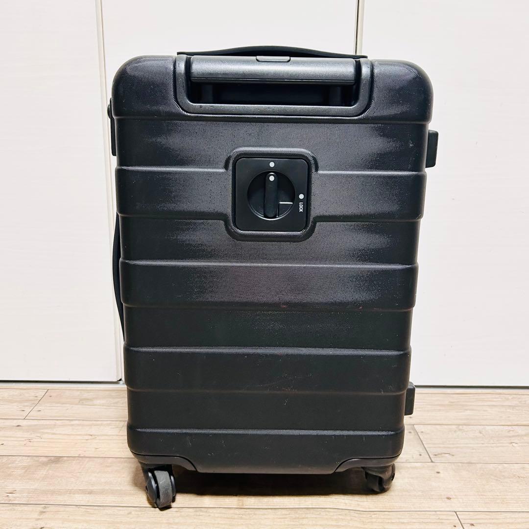 【廃盤】無印良品 バーの高さを自由に調節できるストッパー付き キャリー 33L