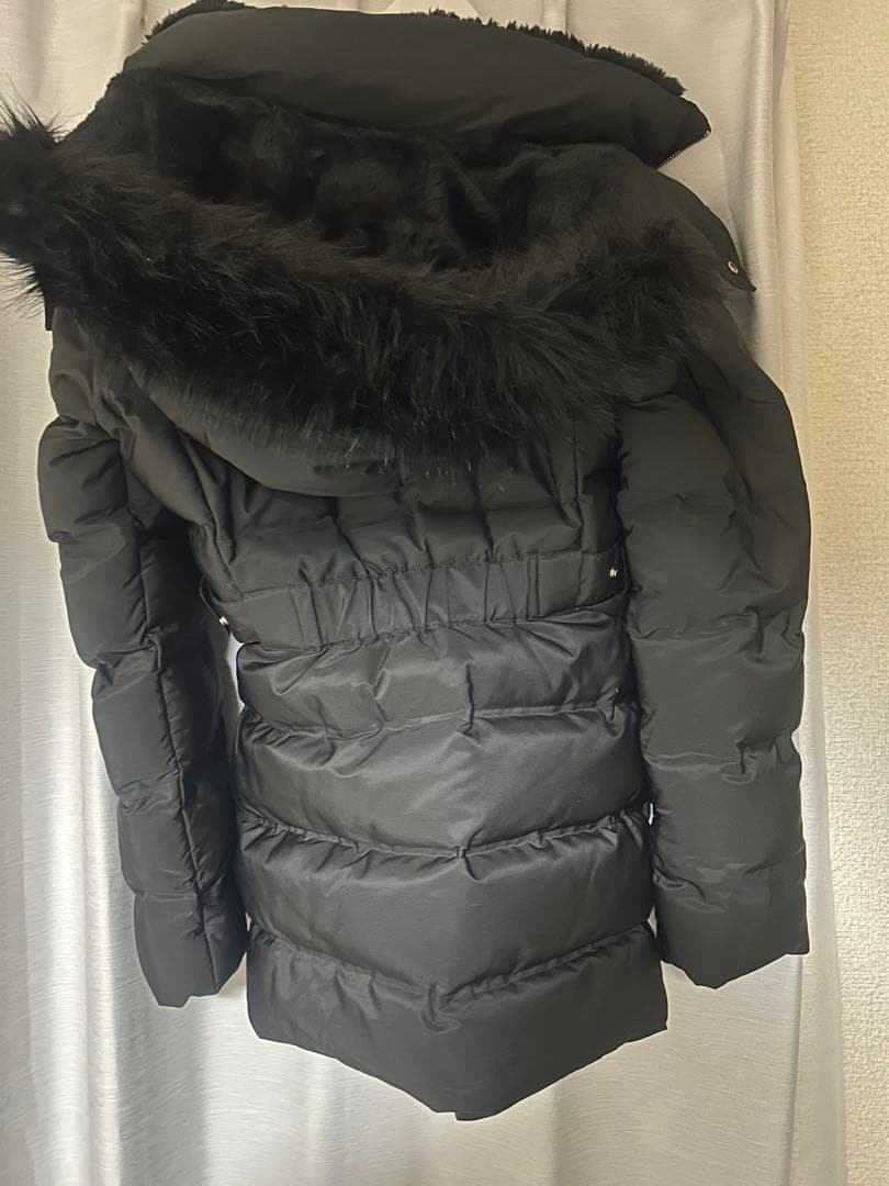 ZARA 撥水ウィンドブレーカーフード付きダウンジャケット M