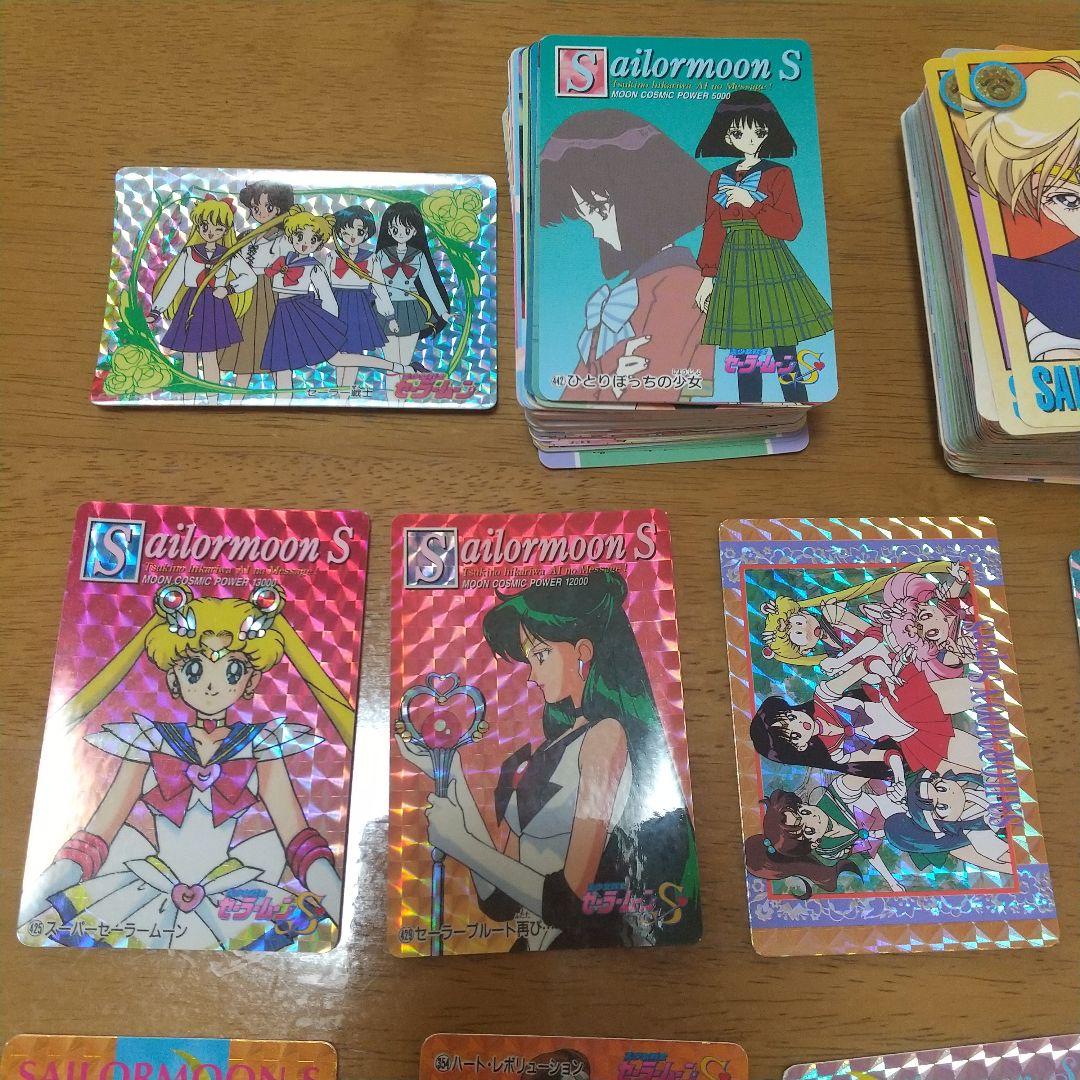 セーラームーン カード　セット 100枚以上　キラカード含む　90年代　当時物