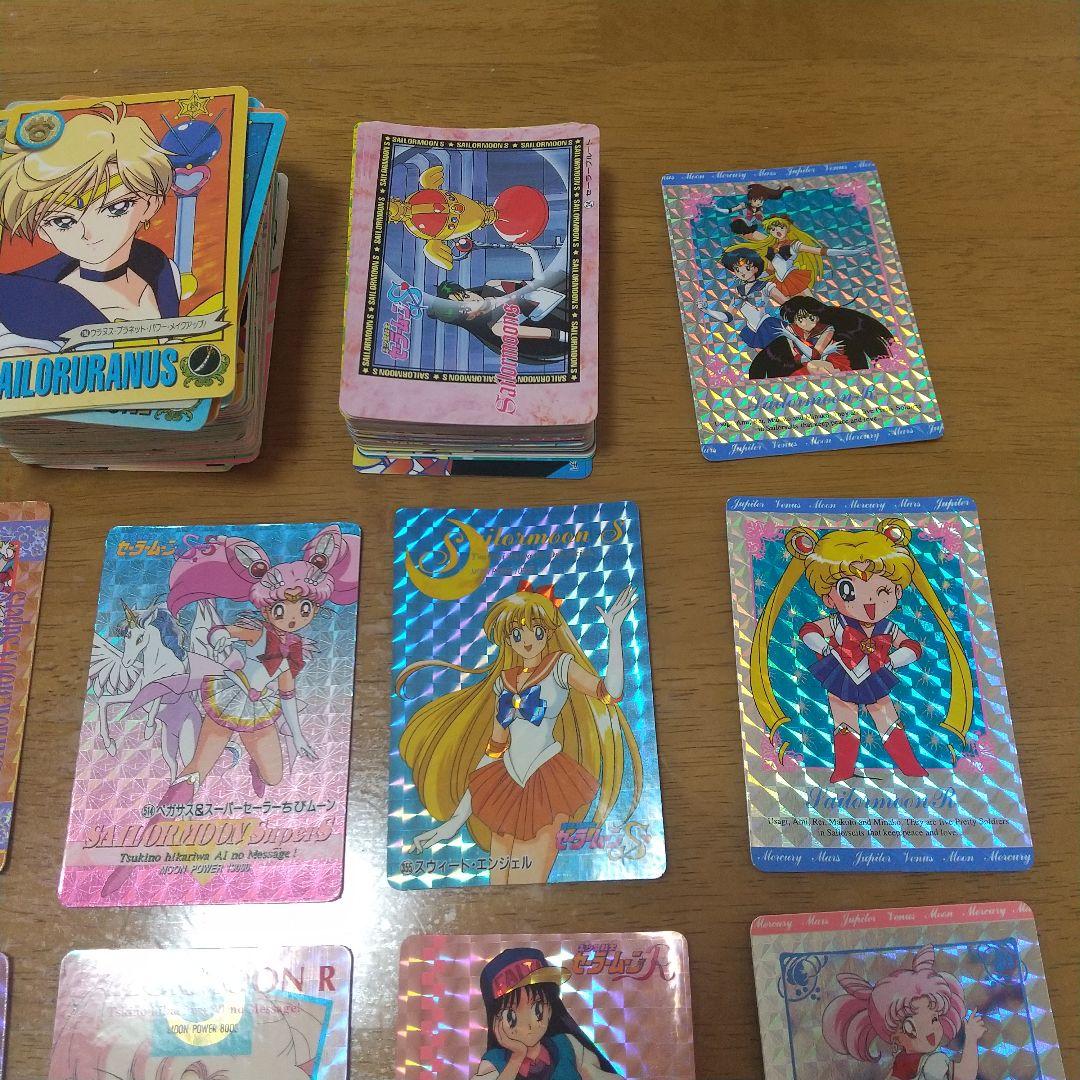 セーラームーン カード　セット 100枚以上　キラカード含む　90年代　当時物