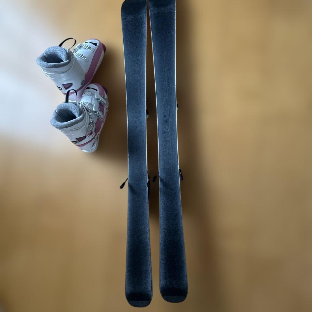 Elan スキー板110センチとROSSIGNOLブーツ 21.5cmセット