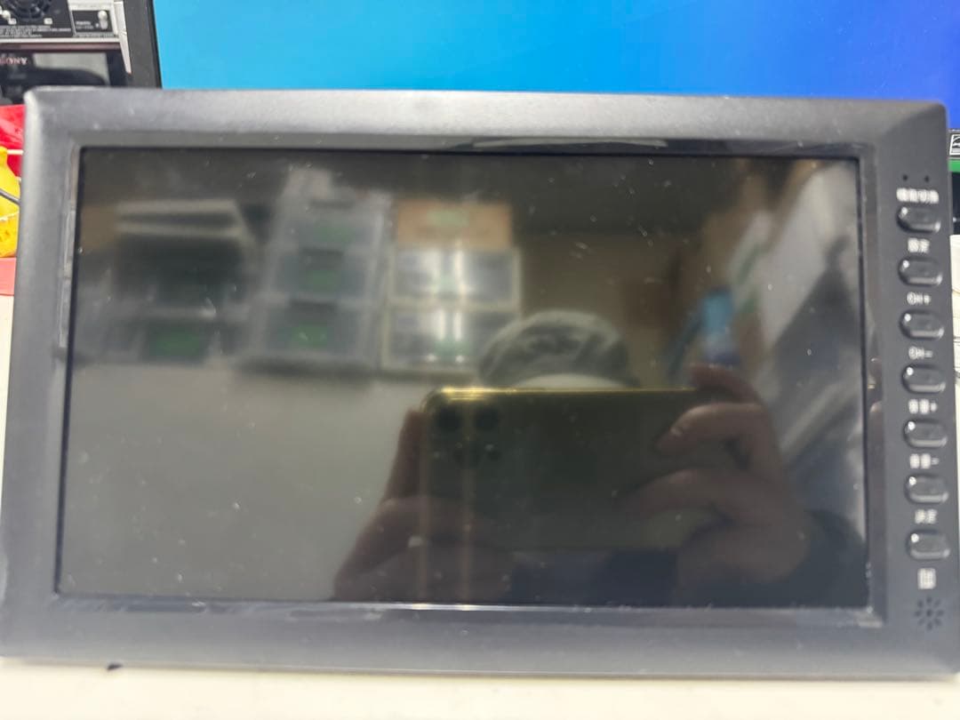 9インチ録画機能付きポータブル地上デジタルテレビ型番：OT-PT09TE