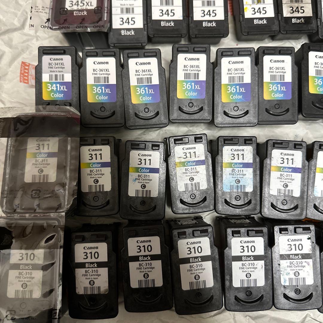 【使用済み】Canon 純正インクカートリッジ 使用済み73個セット