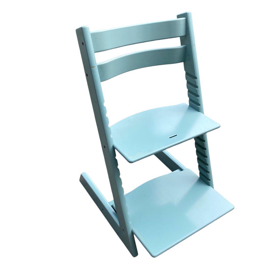 ストッケ　トリップトラップ　ターコイズ　ブルー　シリアルナンバー4