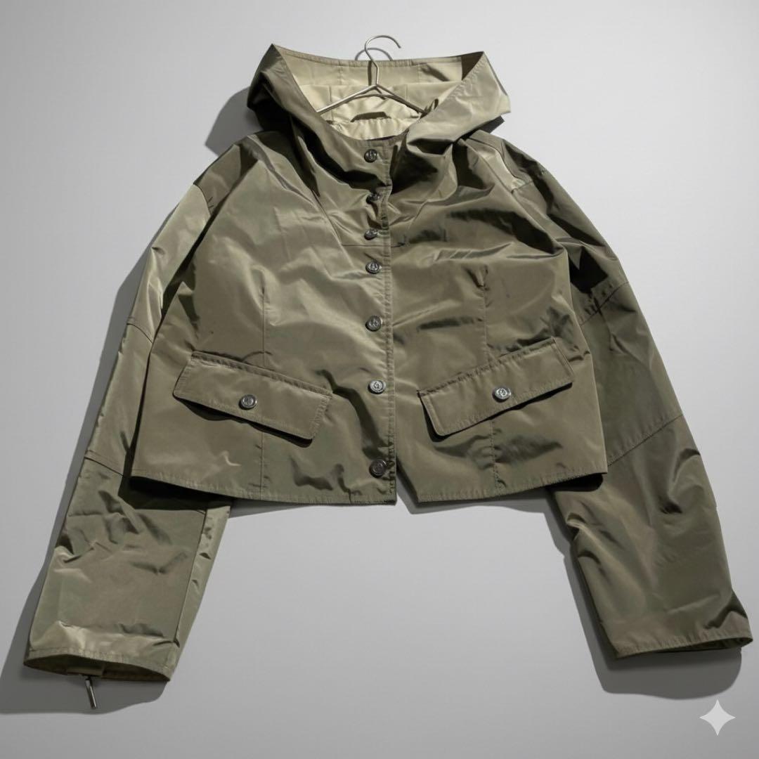 【希少Archive】 GIORGIO ARMANI ショート丈テックブルゾン